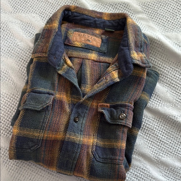 Orvis Blue and Yellow Plaid Jacket - Picture 9 of 9